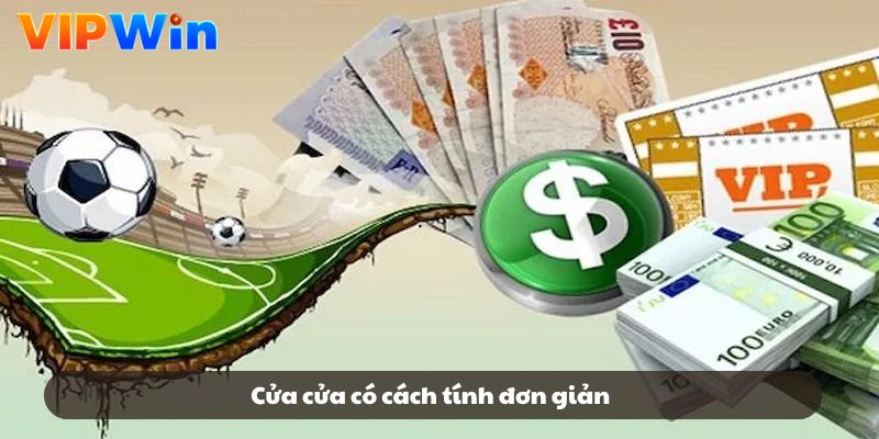 Cửa cửa có cách tính đơn giản